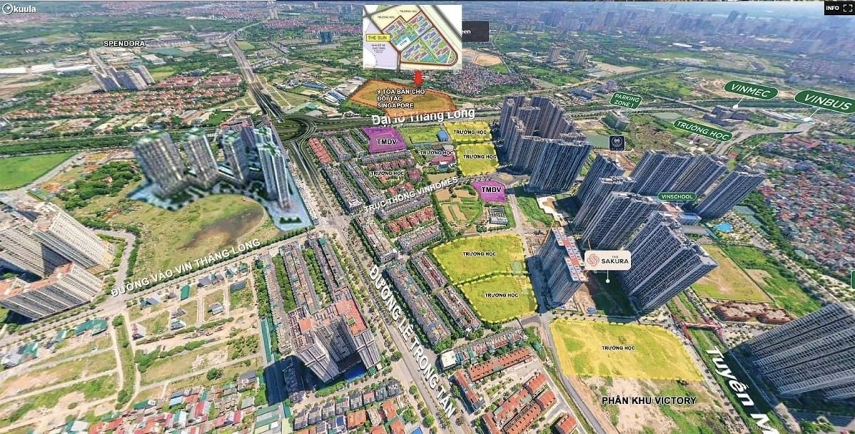 1. Vị trí Chung cư Lumi Hanoi - Vị trí vô cùng thuận tiện 28 Vị trí Chung cư Lumi Hanoi