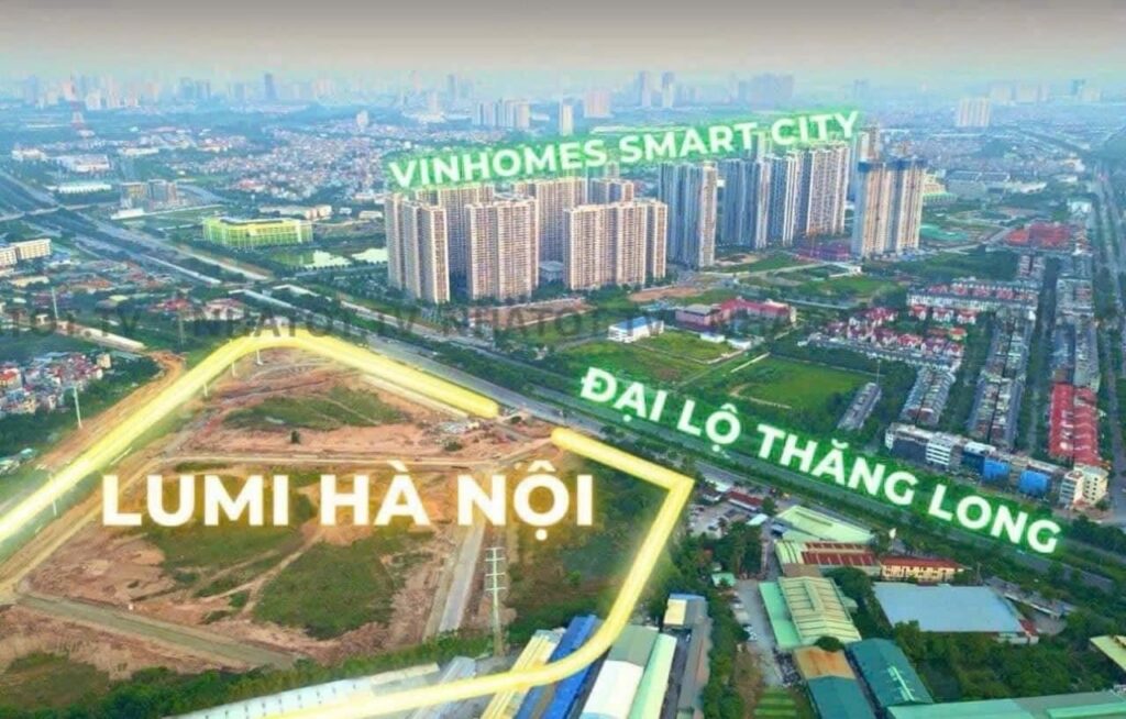 1. Vị trí Chung cư Lumi Hanoi - Vị trí vô cùng thuận tiện 22 Vị trí chung cư Lumi Hanoi